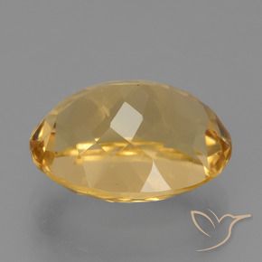 Citrino Laranja Dourado Profundo Natural 6.23ct, oval, VVS