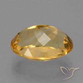 Citrino Laranja Dourado Profundo Natural 5.85ct, oval, VVS