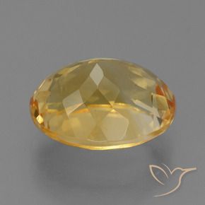 Citrino Laranja Dourado Profundo Natural 5.68ct, oval, VS