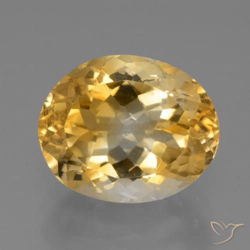 3.90ct Natural Dourado Citrino, oval, VVS-VS