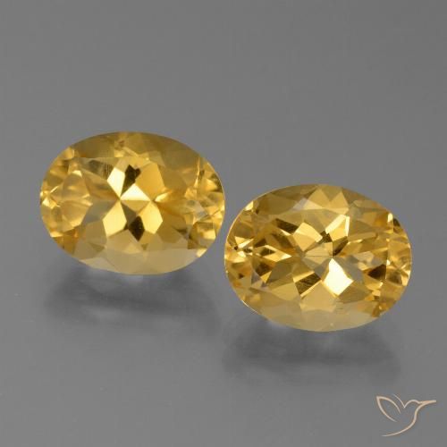 5.05ctw Natural Laranja Dourada Citrino, oval, VVS