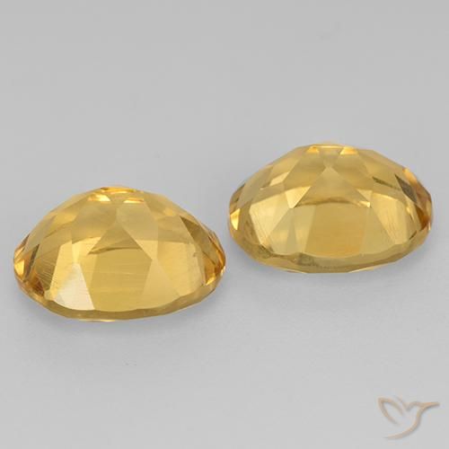 Pedras preciosas de Citrino Ouro natural de 5.11 ct, oval, VVS-VS