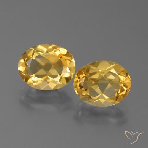 4.52ctw Natural Dourado Médio-escuro Citrino, oval, VVS-VS