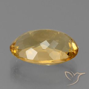 Citrino Dourado Médio-escuro Natural 7.33ct, oval, VVS