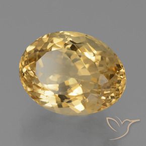 Citrino Dourado Médio-escuro Natural 7.31ct, oval, VVS