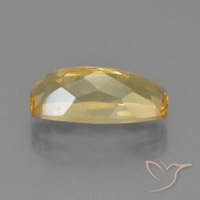 Citrino Laranja Dourada Natural 3.32ct, Almofada, VVS
