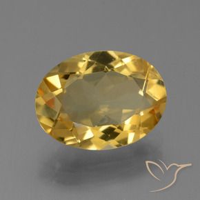 Citrino Laranja Dourada Natural 4.44ct, oval, VVS