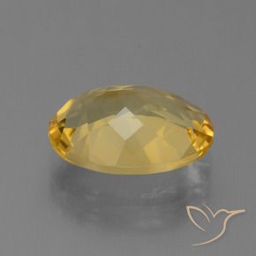 Citrino Laranja Dourada Natural 4.44ct, oval, VVS