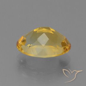 Citrino Laranja Dourado Profundo Natural 4.25ct, oval, VVS