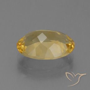 Citrino Dourado médio Natural 4.40ct, oval, VS