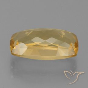 Citrino Laranja Dourado Profundo Natural 7.14ct, Almofada, VVS