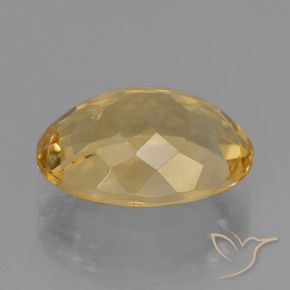Citrino Laranja Dourado Profundo Natural 5.23ct, oval, VVS
