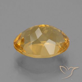 Citrino Laranja Dourado Profundo Natural 4.42ct, oval, VS