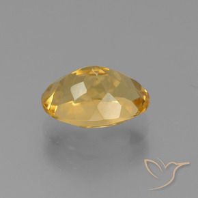 Citrino Dourado Médio-escuro Natural 2.63ct, oval, VVS-VS