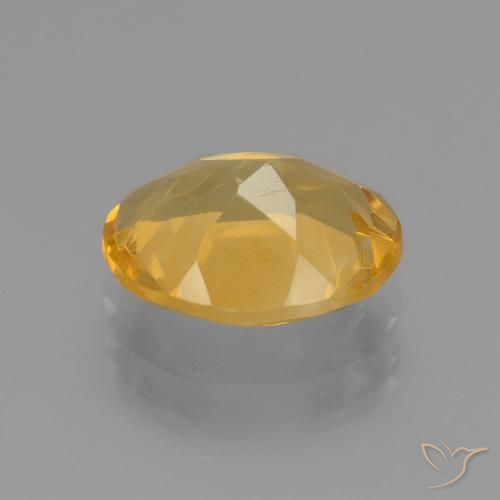 Citrino Laranja Dourado Profundo Natural 2.93ct, oval, VVS-VS