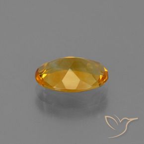 Citrino Laranja Profundo-Ouro Natural 1.89ct, oval, VVS-VS