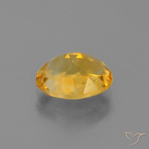 Citrino Laranja Dourado Profundo Natural 2.41ct, oval, VVS-VS