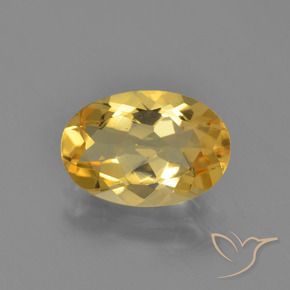 Citrino Dourado Natural 2.55ct, oval, VVS-VS