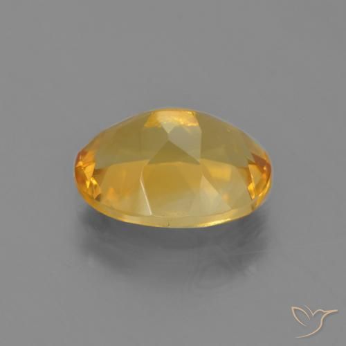 Citrino Dourado Escuro Natural 3.05ct, oval, VVS-VS