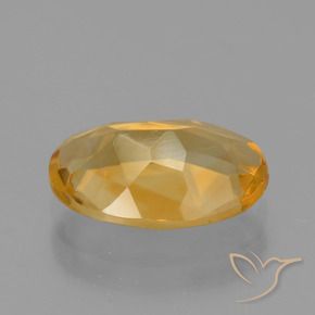 Citrino Laranja Dourado Profundo Natural 2.43ct, oval, VVS-VS