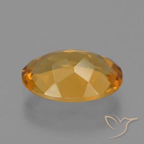 Citrino Laranja-Ouro Natural 2.51ct, oval, VVS-VS