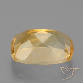 Citrino Laranja claro-dourado Natural 7.20ct, Almofada, VS