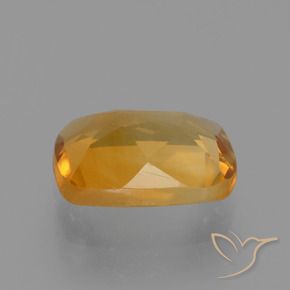 Citrino Laranja Médio Natural 2.27ct, Almofada, VVS-VS