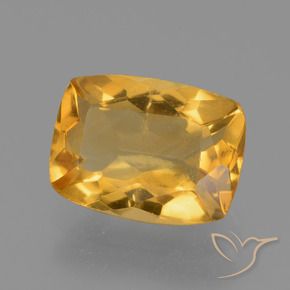 Citrino Laranja-Ouro Natural 2.20ct, Almofada, VS-SI