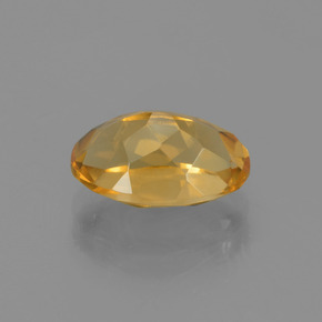 Citrino ouro natural 2,61ct, corte oval, VVS-VS