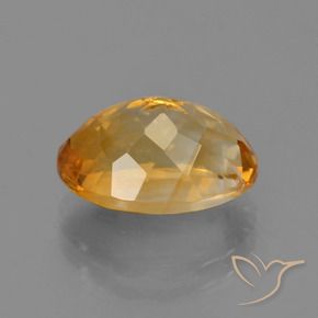 Citrino Dourado Médio-escuro Natural 5.69ct, oval, VVS-VS