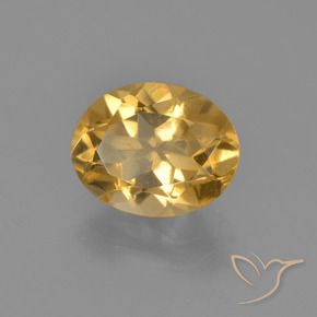 Citrino Laranja Médio Natural 1.90ct, oval, VVS-VS
