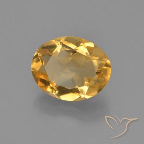 Citrino Laranja-Ouro Natural 2.12ct, oval, VVS-VS