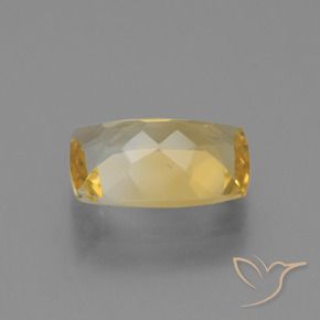 Citrino Dourado médio Natural 2.97ct, Almofada, VVS-VS