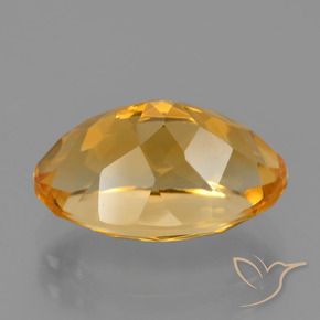 Citrino dourado natural 3,86ct, corte oval, VVS-VS