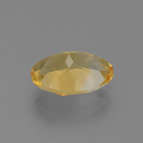 Citrino dourado natural 3,05ct, corte oval, VVS-VS