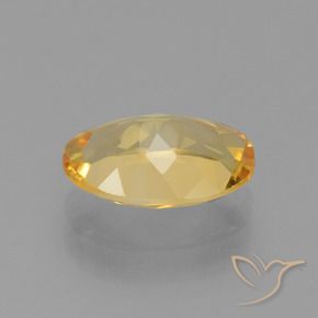 Citrino Dourado Médio-claro Natural 3.17ct, oval, VVS