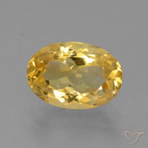 4.56ct Natural Dourado Citrino, oval, VVS-VS