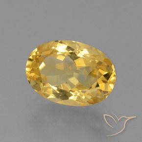 Citrino Dourado Natural 4.56ct, oval, VVS-VS