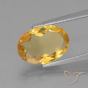 Citrino Dourado Escuro Natural 2.61ct, oval, VVS-VS