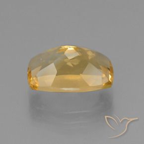Citrino Laranja Dourado Profundo Natural 4.12ct, Almofada, VVS-VS