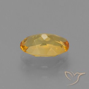Citrino Laranja Profundo-Ouro Natural 2.42ct, oval, VVS-VS