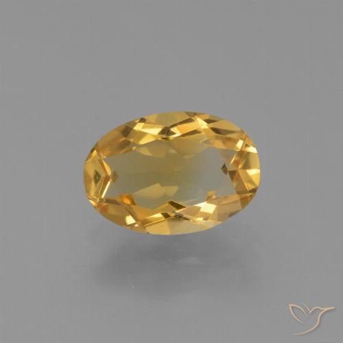 2.09ct Natural Laranja-Ouro Citrino, oval, VVS-VS