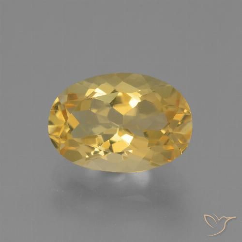 3.22ct Natural Dourado médio Citrino, oval, VVS-VS