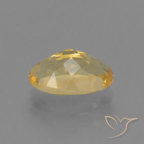 Citrino Dourado médio Natural 3.22ct, oval, VVS-VS