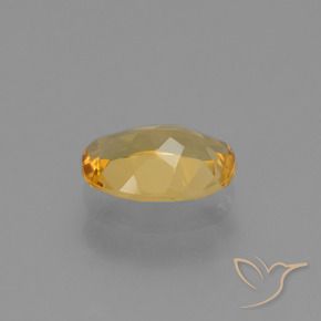 Citrino Dourado Médio-escuro Natural 1.40ct, oval, VVS-VS