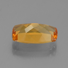 Citrino ouro natural 2,64ct, almofada cortada, VVS-VS