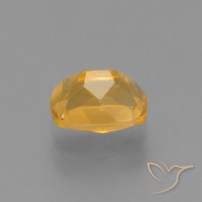 Citrino Laranja Médio Natural 1.97ct, Almofada, VVS-VS