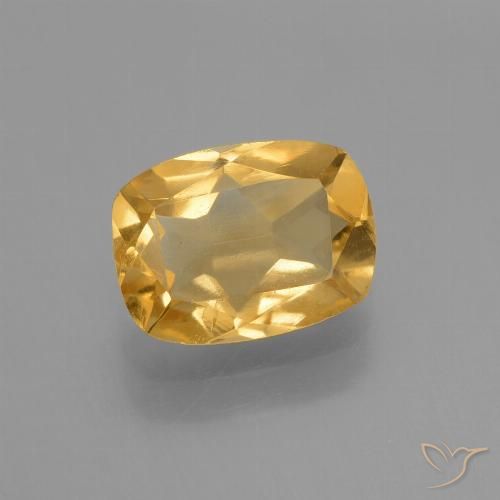 1.94ct Natural Laranja-dourado médio-claro Citrino, Almofada, VS-SI