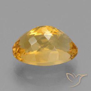 Citrino Laranja-Ouro Natural 4.93ct, oval, VVS-VS