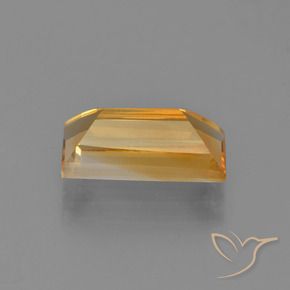 Citrino Laranja-Ouro Natural 2.86ct, baguete, VVS-VS